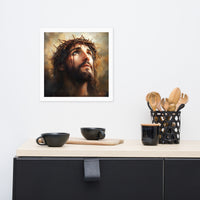 Jesus Portrait Framed Poster