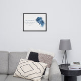 John 15:18 Framed Poster