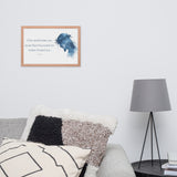 John 15:18 Framed Poster