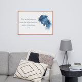 John 15:18 Framed Poster
