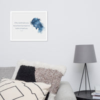 John 15:18 Framed Poster