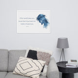 John 15:18 Framed Poster