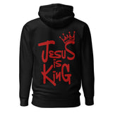 Jesus Is King Hoodie In Black