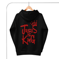 Black Jesus Is King Hoodie On Hanger