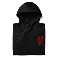 Close Up Of A Black Jesus Is King Hoodie