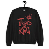 Black Jesus Is King Sweatshirt On Hanger