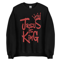 Jesus Is King Sweatshirt In Black