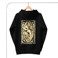Live By Faith Not By Sight Hoodie Black On Hanger