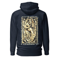 Live By Faith Not By Sight Hoodie In Navy