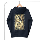 Live By Faith Not By Sight Hoodie In Navy On Hanger