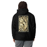 Woman Wearing A Black Live By Faith Not By Sight Hoodie