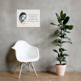 Luke 2:7 Poster