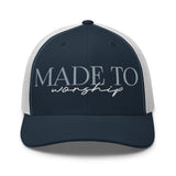 Made To Worship Retro Trucker Hat