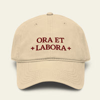 ORA ET LABORA HAT