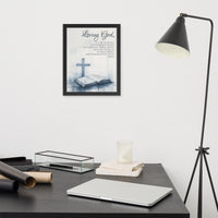 Prayer For Patience Framed Poster