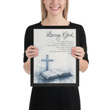 Prayer For Patience Framed Poster