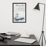 Prayer For Patience Framed Poster