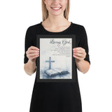 Prayer For Patience Framed Poster