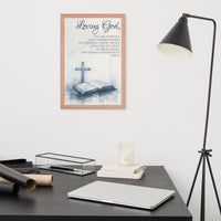 Prayer For Patience Framed Poster