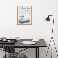 Prayer For Patience Framed Poster