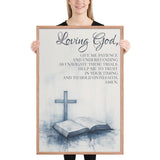Prayer For Patience Framed Poster
