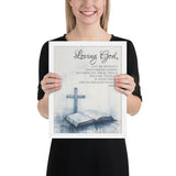 Prayer For Patience Framed Poster