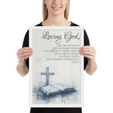 Prayer For Patience Framed Poster