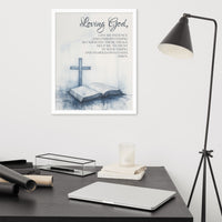 Prayer For Patience Framed Poster