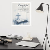 Prayer For Patience Framed Poster