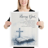 Prayer For Patience Framed Poster