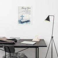 Prayer For Patience Framed Poster