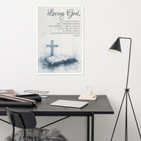 Prayer For Patience Framed Poster