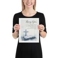 Prayer For Patience Framed Poster