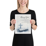 Prayer For Patience Framed Poster