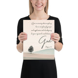 Philippians 4:6 Poster