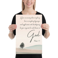 Philippians 4:6 Poster
