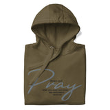 Pray Hoodie Close Up