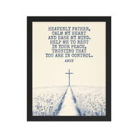 Prayer For Peace Framed Poster