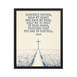Prayer For Peace Framed Poster