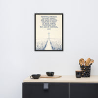 Prayer For Peace Framed Poster