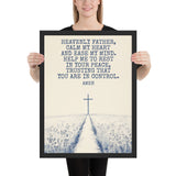 Prayer For Peace Framed Poster