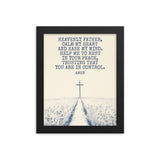 Prayer For Peace Framed Poster