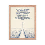 Prayer For Peace Framed Poster