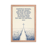 Prayer For Peace Framed Poster