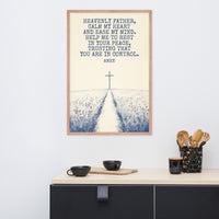 Prayer For Peace Framed Poster