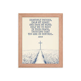 Prayer For Peace Framed Poster