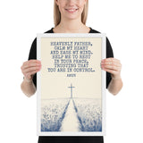 Prayer For Peace Framed Poster