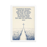 Prayer For Peace Framed Poster