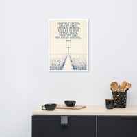 Prayer For Peace Framed Poster