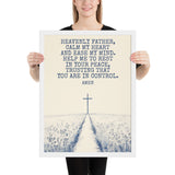 Prayer For Peace Framed Poster